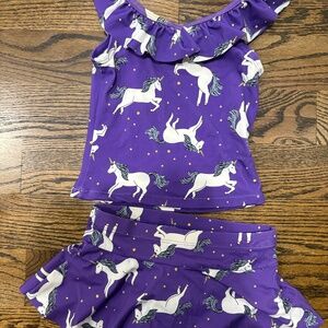 Girls Hanna Andersson tankini swimsuit